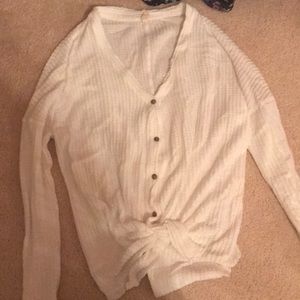 Tie-Waist Thermal Top